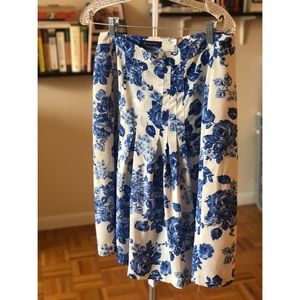 Brooks Brothers floral skirt